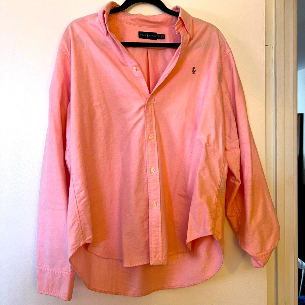 Polo Ralph Lauren Pink Oxford Button Down